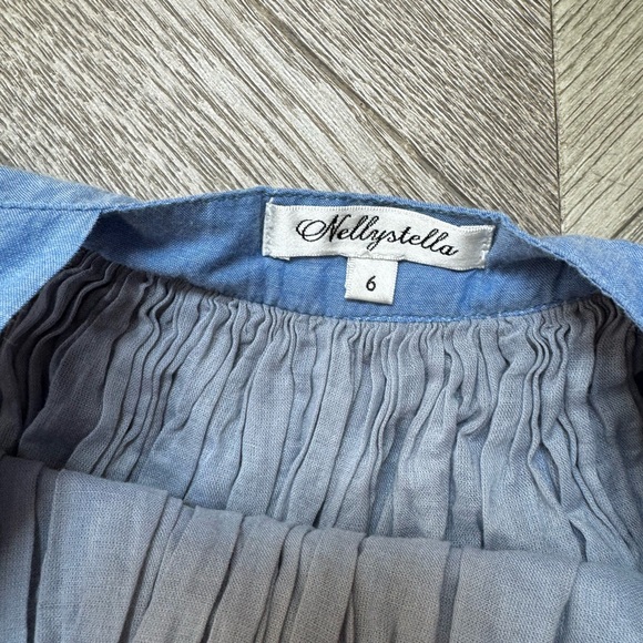 Colorful Ruffled Kids Dress - Picture 2 of 3